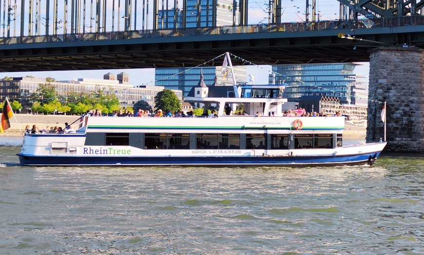 Image 1: Ticket für eine Rundfahrt auf dem Rhein - Sightseeing-Tour mit Guide