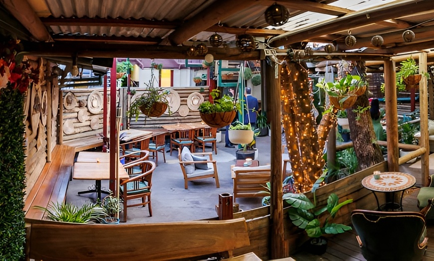 Image 3: Meal & Cheers: 2-Course Meal with Sides & Drinks for Two, Four, or Six