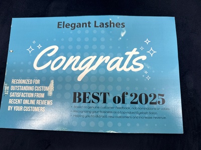Classic Mink Natural set of Eyelash Extensions 60 pieces per eye - Elegant lashes
