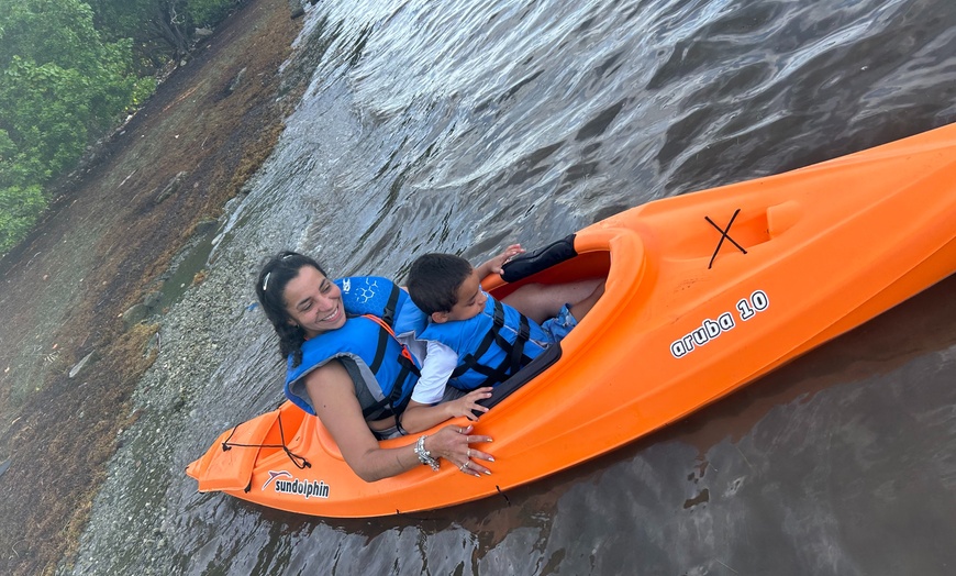 Image 4: Kayak Rental 2 hours for one or for  2 or 4+ Tour Guide Raccoon Island