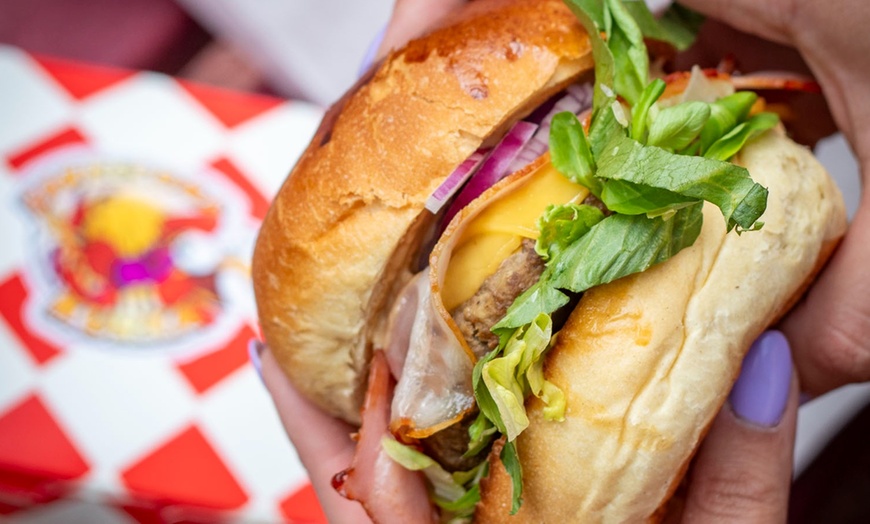 Image 1: Smakowite burgery dla 1 osoby lub dla dwojga