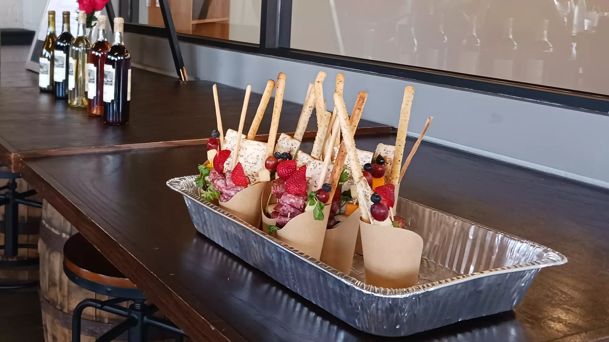 Winery Tour and 5 Wine Flights with Charcuterie for 1, 2, 4 People
