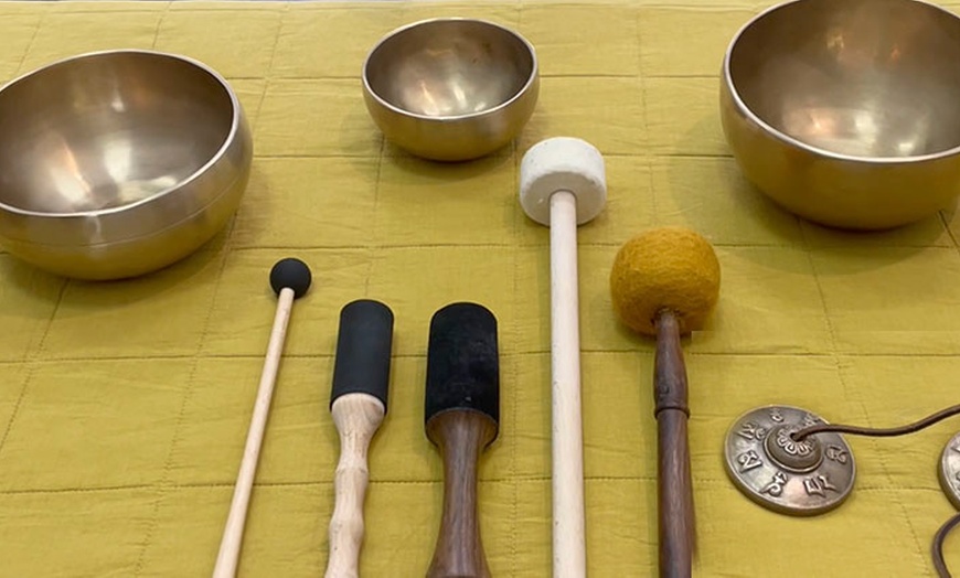 Image 9: Taller de dibujo automático y cuencos tibetanos para 1 o 2 personas