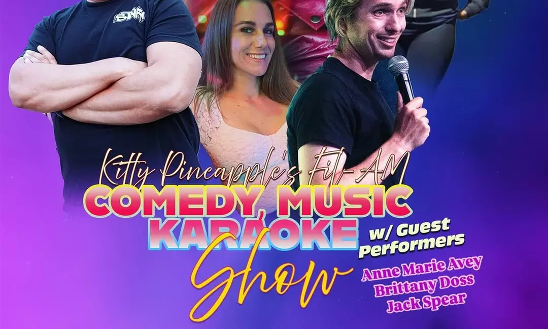 Kitty Pineapple’s Fil-Am Comedy, Music, and Karaoke Show on Through March - April at 7:30 pm (Up to 52%Off) - Second Medium