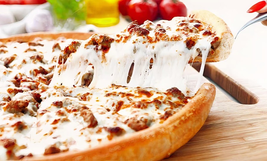 Image 6: Create Your Own Jumbo, Large or Medium Pizza With Up To 5 Toppings