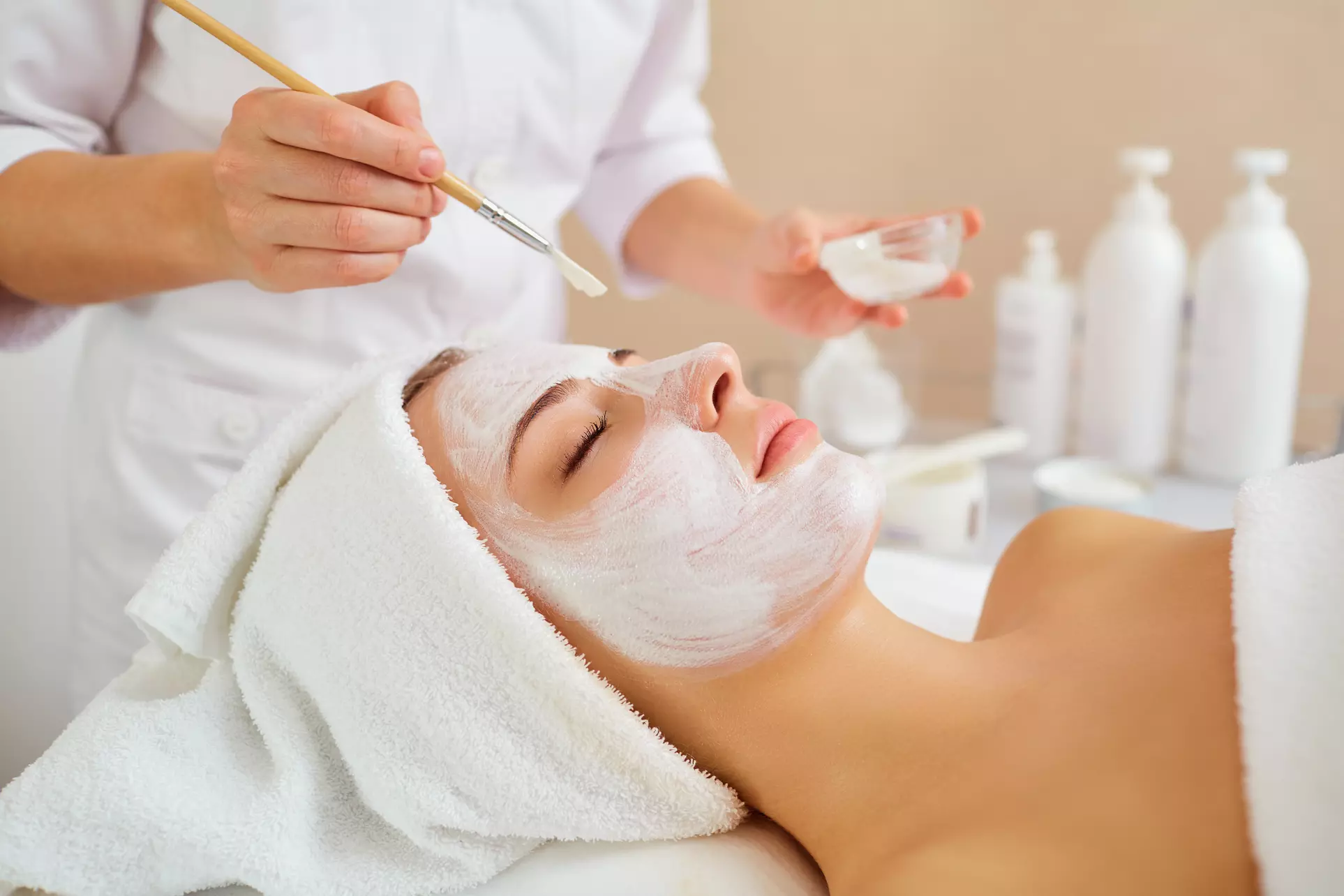 Experience Ridgewood European Day Spa's signature facial options, including a gold collagen eye mask, with up to 35% off - Second Medium