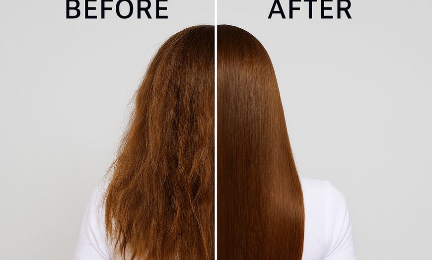 Image 1: Keratin Smoothing for Unruly hair