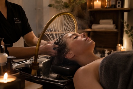 60-Minute Luxury Head Spa Retreat for Deep Relaxation & Scalp Care - Magic Hands And Massage