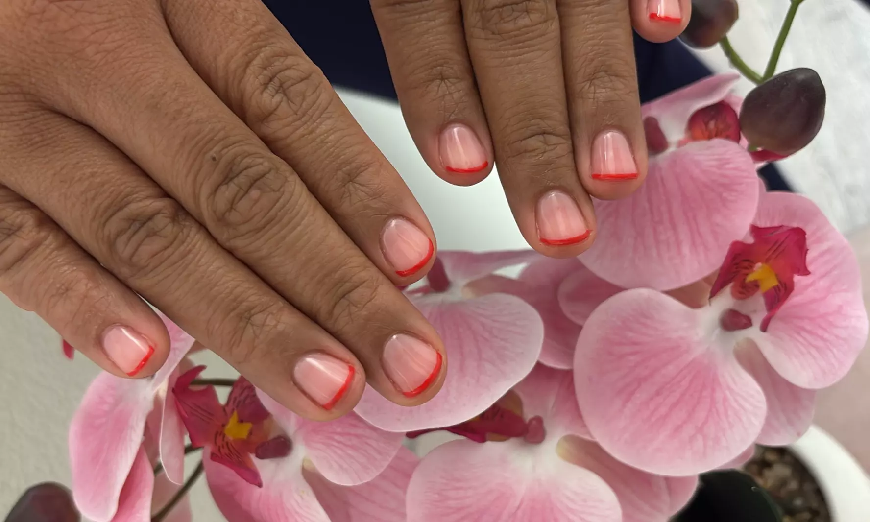 Experience Awaits: French Gel Manicure and Deluxe Gel Pedicure Combo