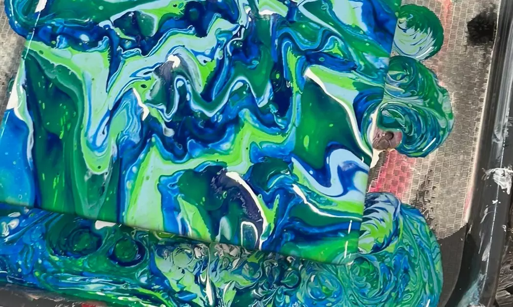 Hands-On Fluid Art Class at The Studio 1016 – Boise, ID