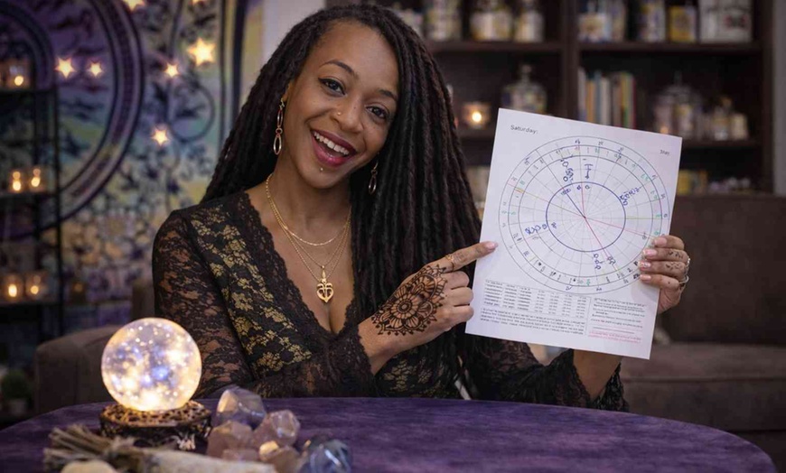 Image 2: Astrology Birth Chart & Intuitive Spiritual Guidance Readings