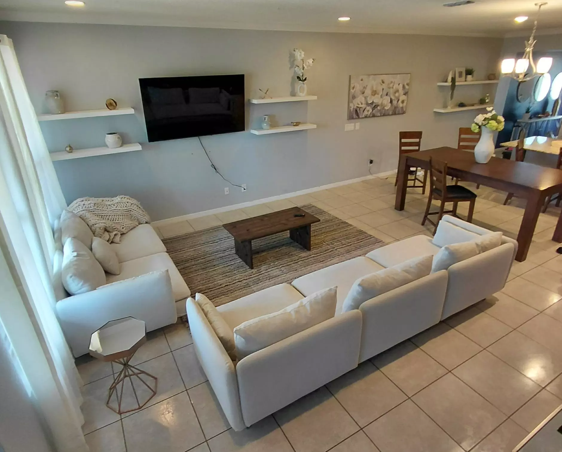 Living Room, Master Bathroom or/and Master Bedroom or Kitchen Reset