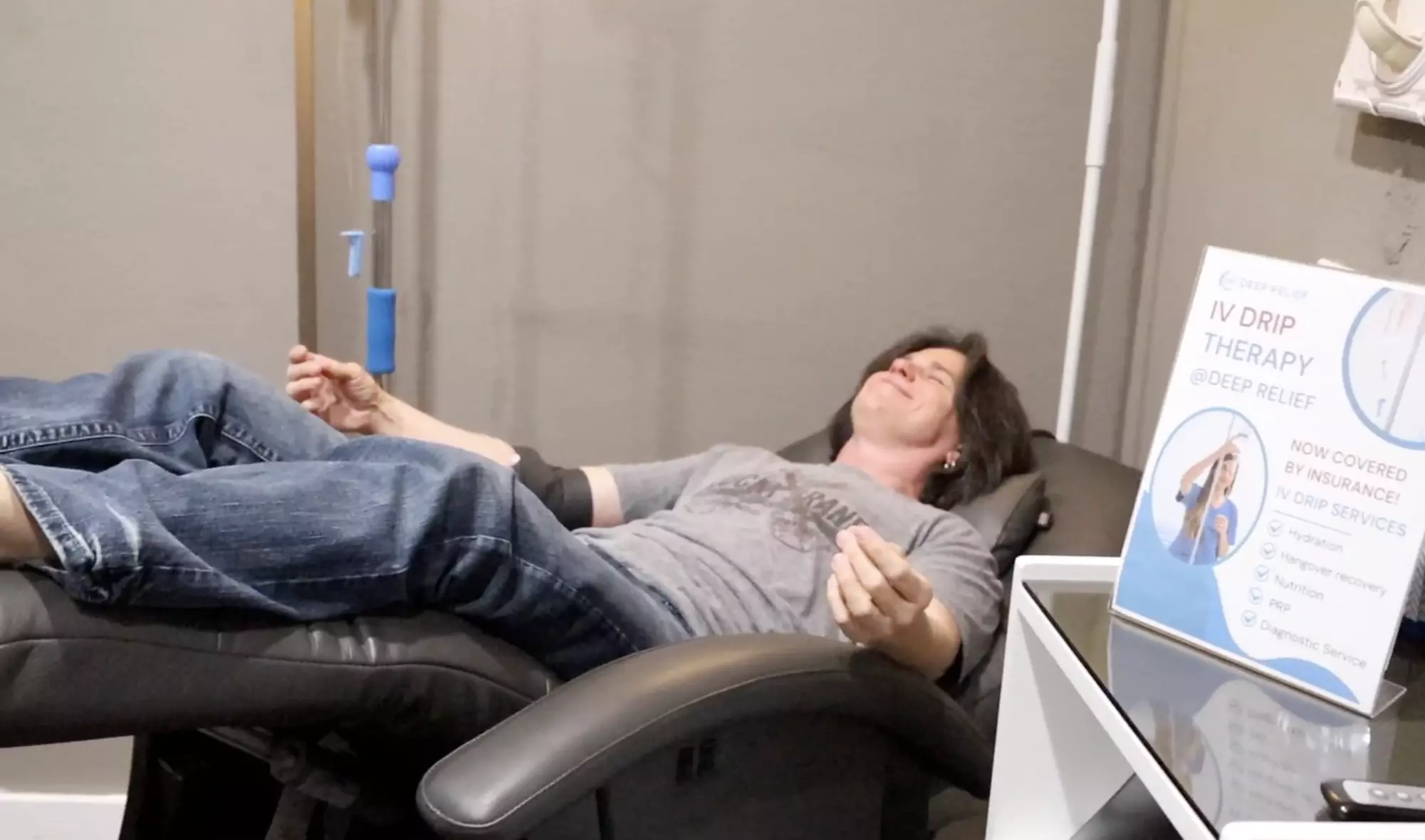 Boost Hydration, Immunity, and Energy with One or Two Premium IV Drips at DEEP Relief -Up To  40% 