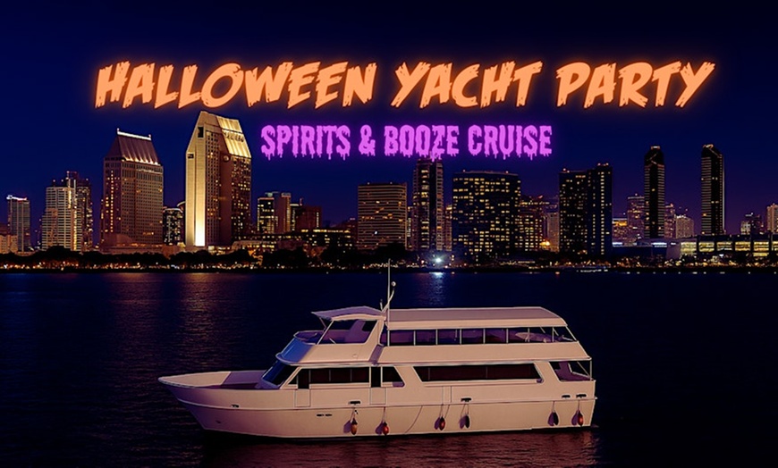 Image 1: Halloween Yacht Party on San Diego Bay