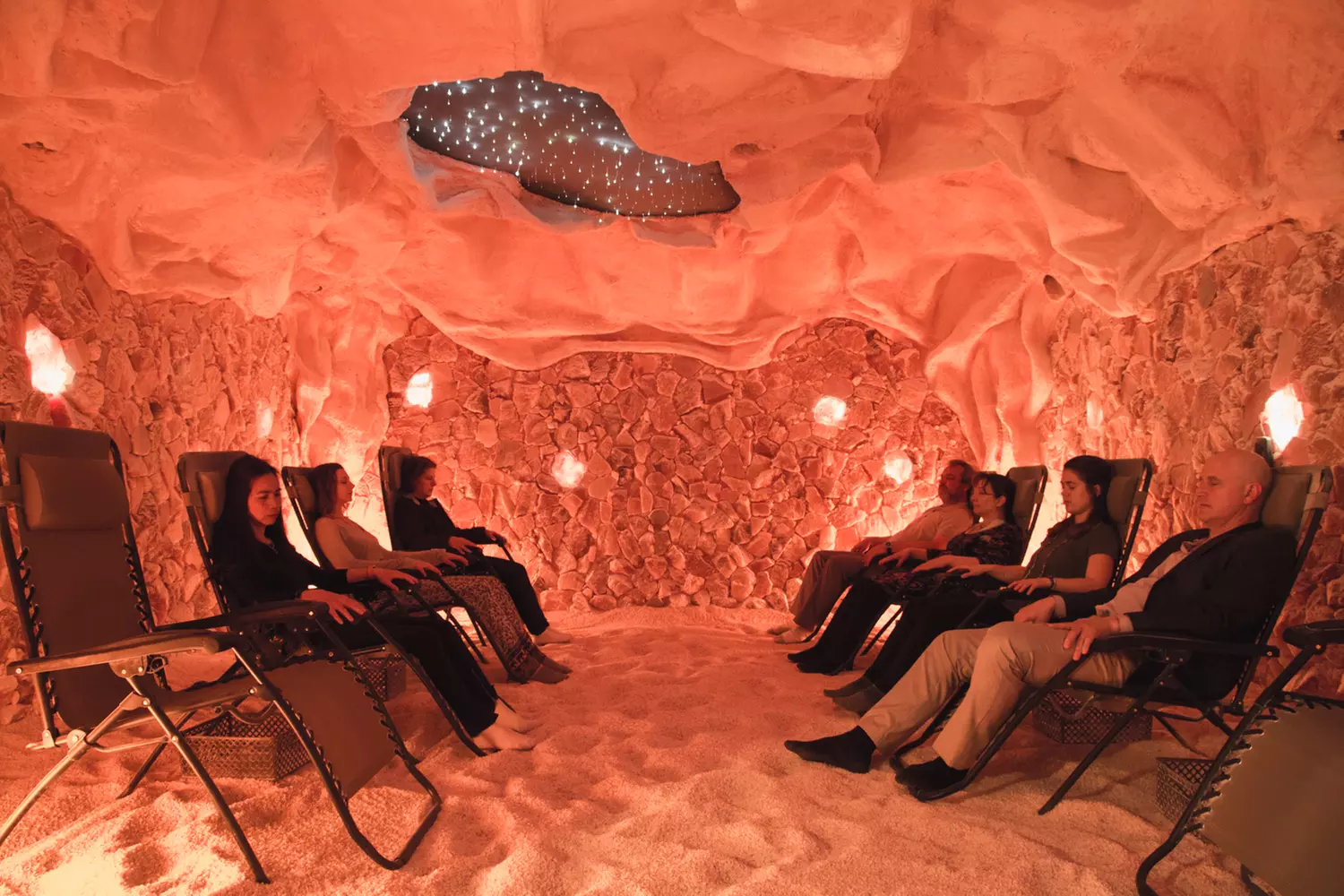 Relax in a Himalayan Salt Cave with One or Three Sessions