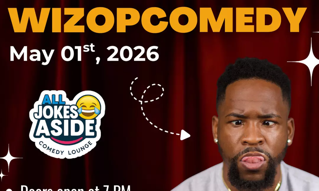 WizopComedy Live on May 1 at 7:00 PM