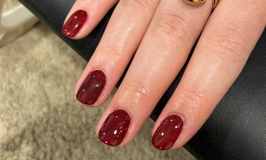 Image 2: Gloss and Go: Gel Polish for Hands, Feet, or Full Set