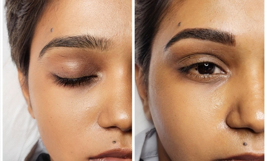 Image 2: One Microblading Session w/ or w/o Touch-Up or Combination Brows 