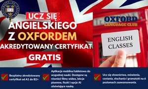 Kurs języka angielskiego z Oxford oraz akredytowany certyfikat Kurs języka angielskiego z Oxford oraz akredytowany certyfikat