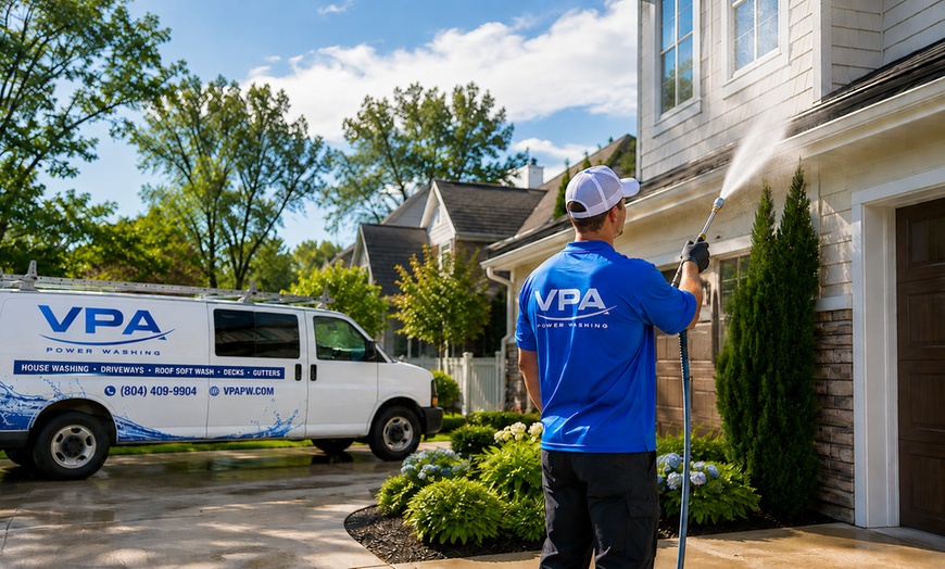Image 2: Professional House & Driveway Washing for 1- & 2-Story Homes