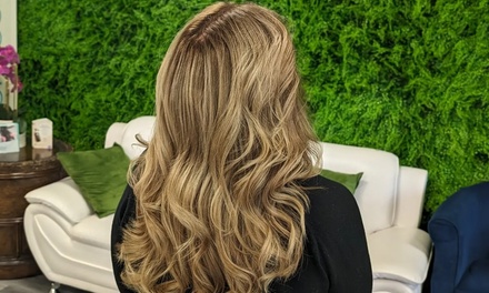 Women's Haircut + Shampoo + Blow Dry + Style - Karma Seven Day Spa