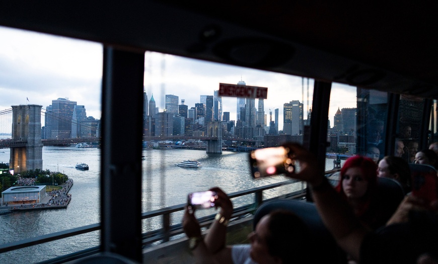 Image 8: NYC After Dark: 3-Hour/Half-Day Luxury Bus Tour for One, Two, or Three