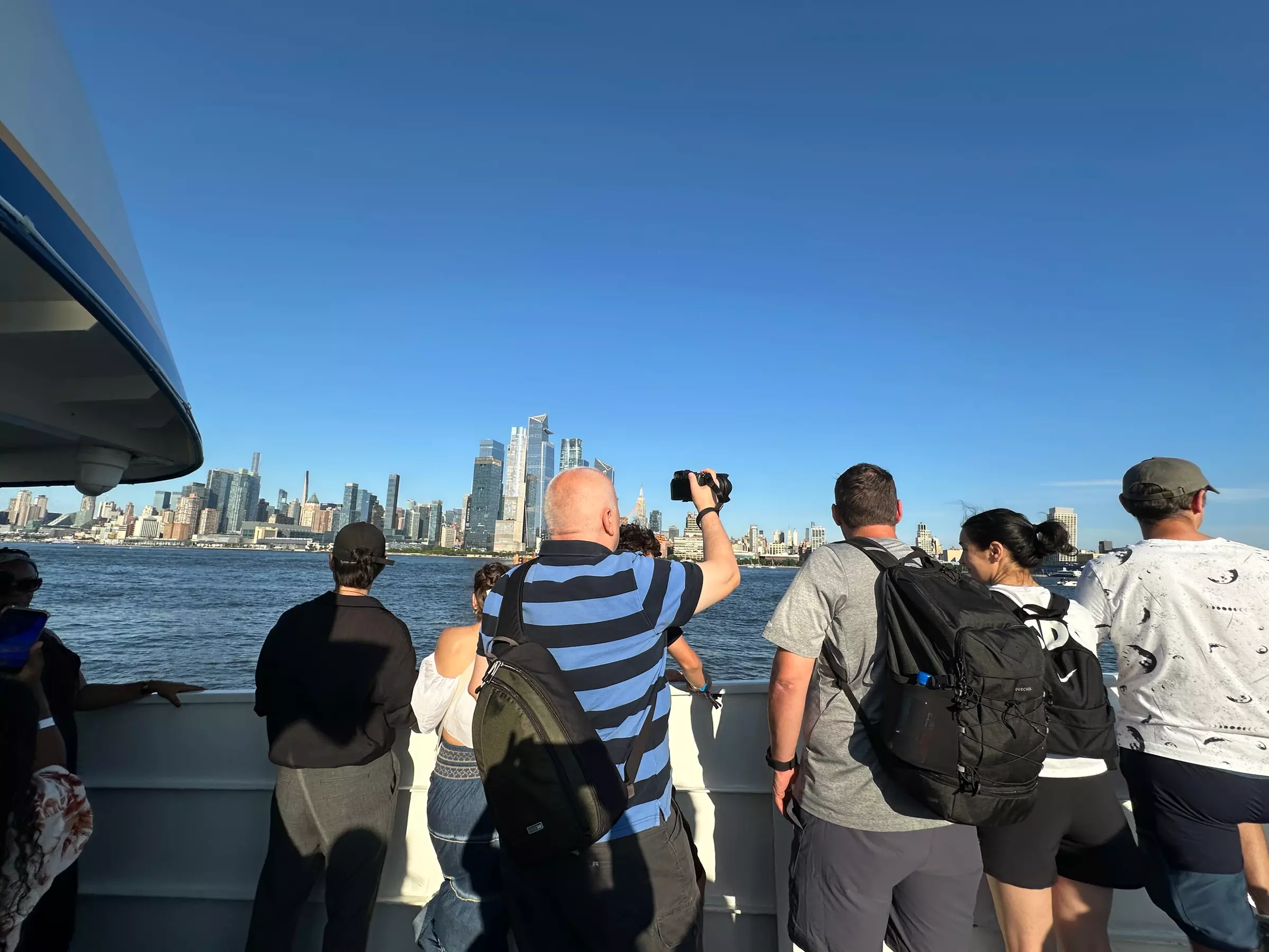 Statue of Liberty & New York City Sky Line Sightseeing Sunset Cruise