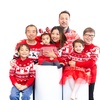 Image 1: Capture Festive Moments: Christmas Package for Family Photoshoot