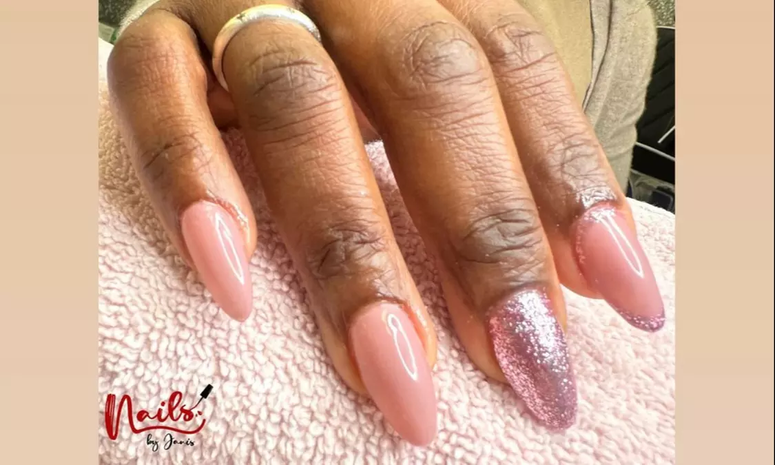 One or Three Gel or Shellac manicure sessions at L'Beau Clinique (Up to40% Off)