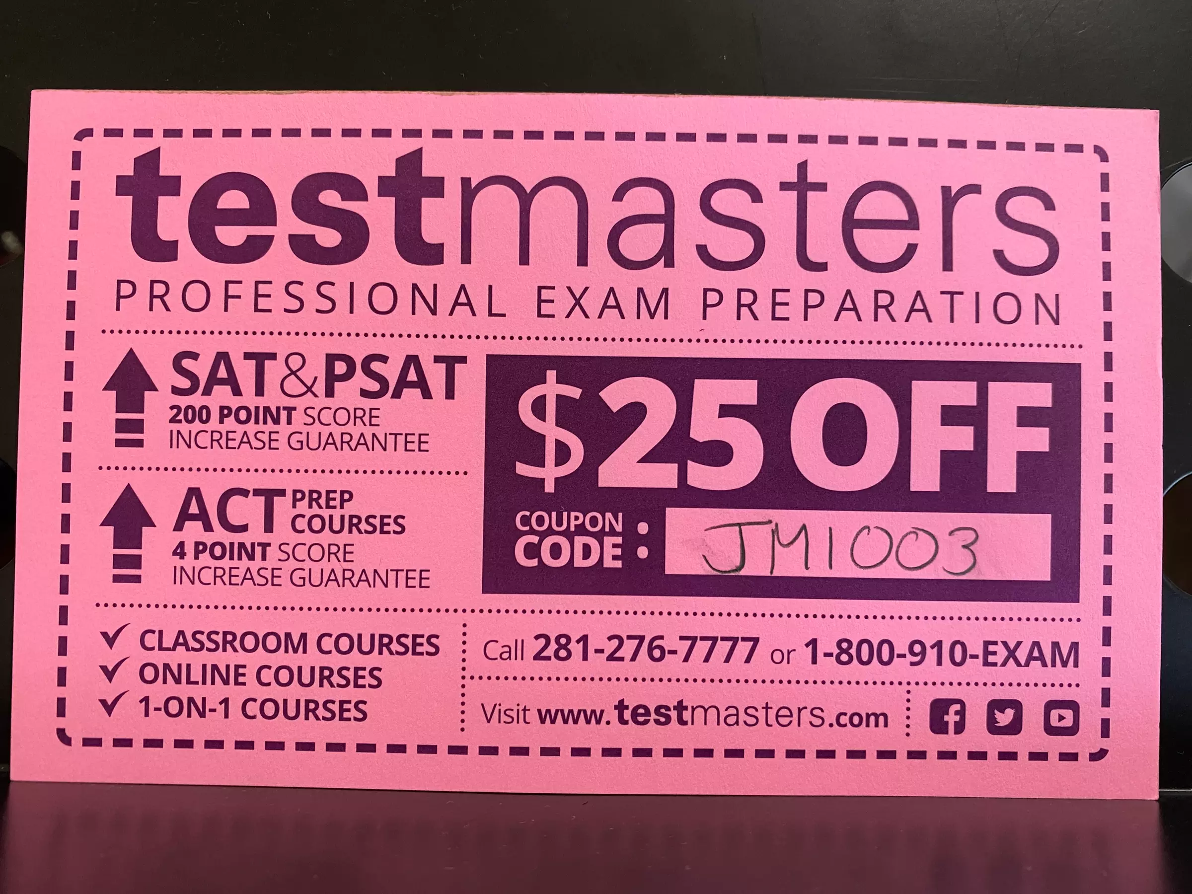 Up to 44% Off on Test Prep Course at Jeremy’s Store - Primary Image
