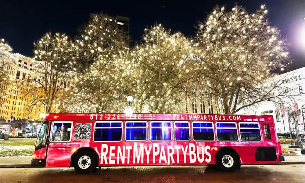 Experience Festive Spirit on a Party Bus Holiday Light Tours