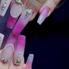 Image 2: Elevate Your Style with Short Full Set Acrylic/Gelx