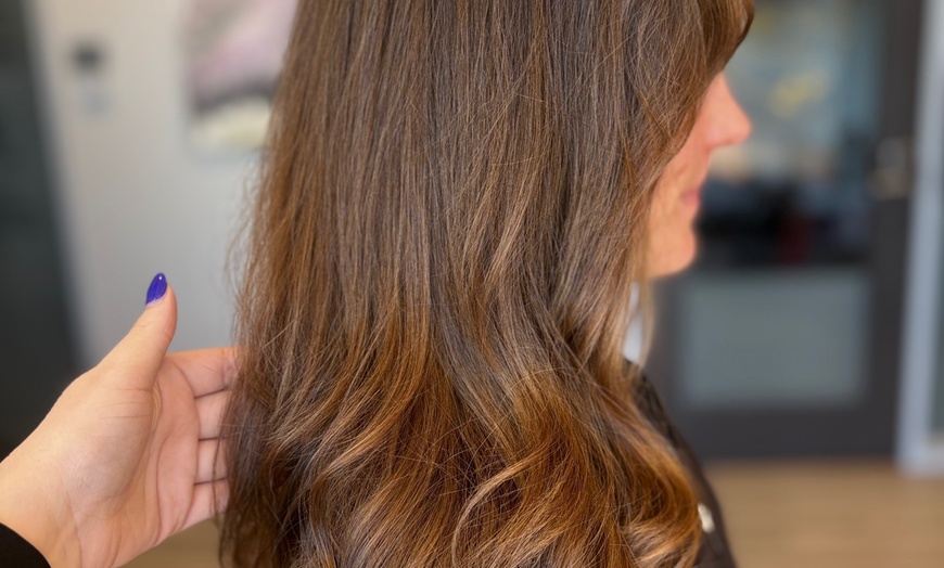 Image 3: Up to 67% Off on Salon - Hair Color / Highlights - Roots at Styled By Si
