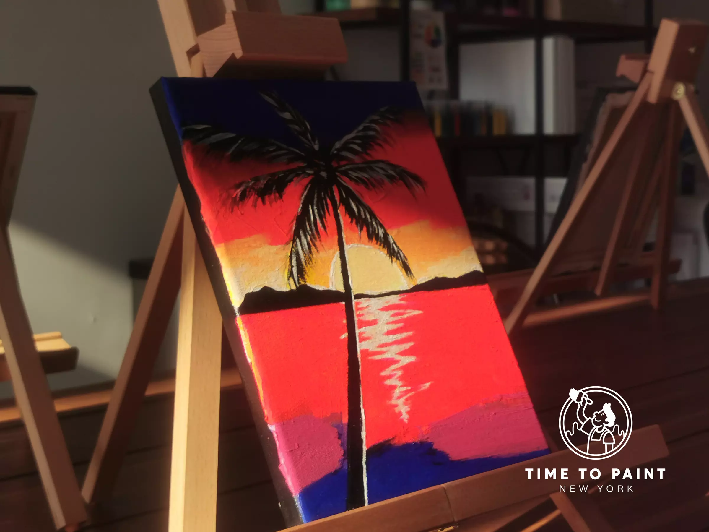 Up to 40% Off on Painting Lesson at Time To Paint - Painting Studio - Second Medium