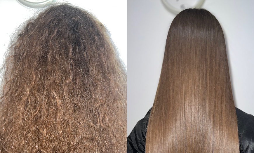 Image 4: Transform Your Hair: One Brazilian Straightening Treatment Session 
