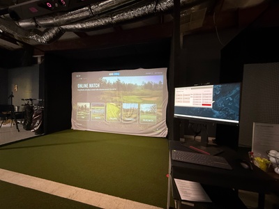 One Hour Simulator Play (Up to 4 People) - The Golf Place - New Bern, NC