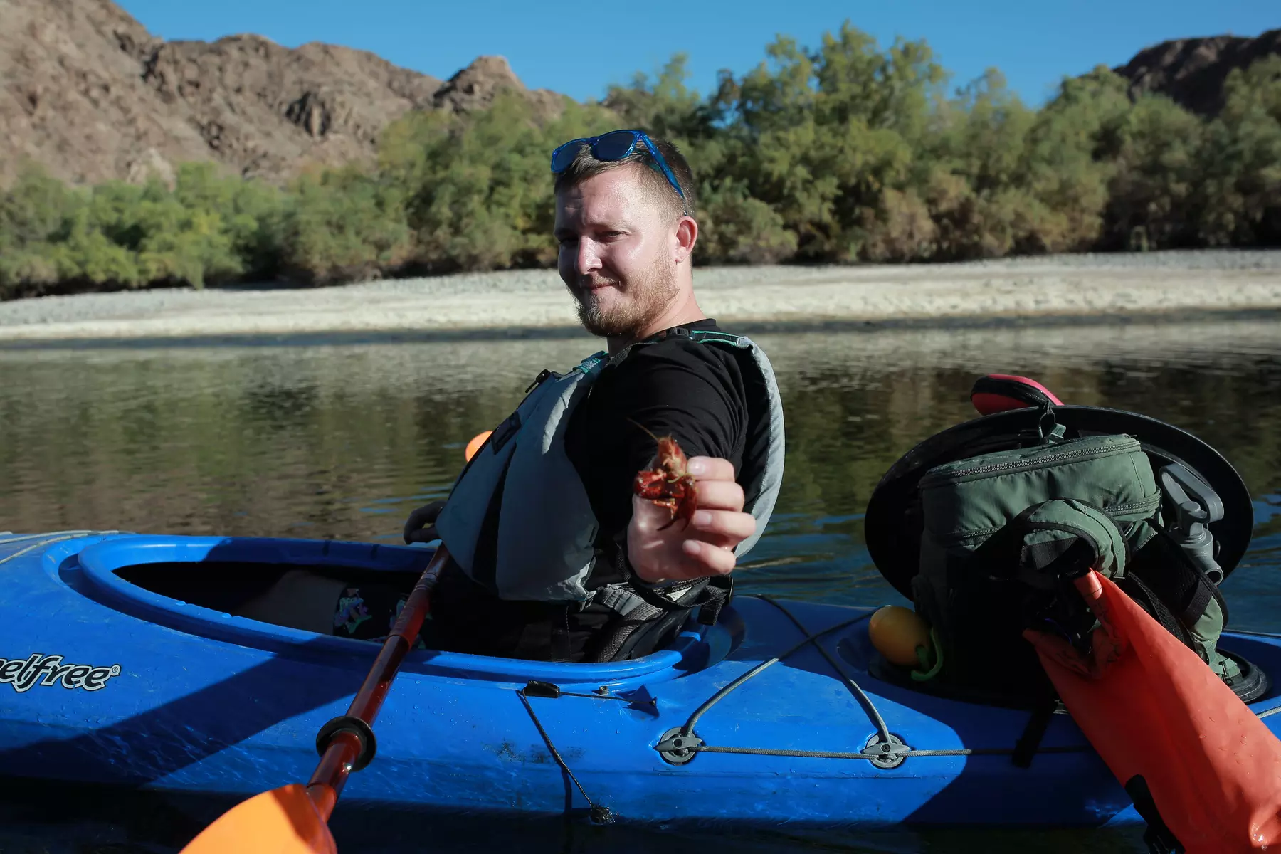 Las Vegas & Arizona: Colorado River Kayak Tour to Emerald Cave & More