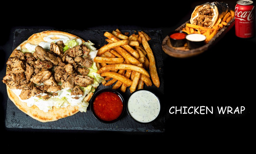 Image 2: Discover The Sizzling Gyro's Mediterranean Delights with Lamb & Beef Gyro Options, enjoy up to 27% off