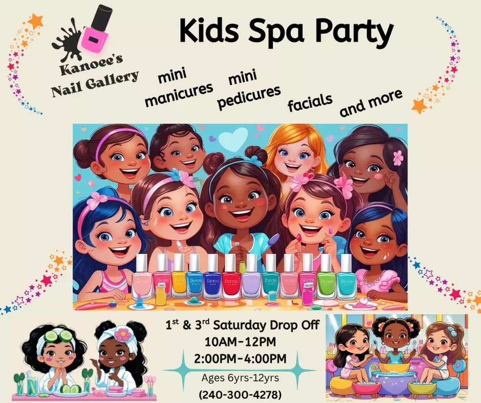 Kids Spa Party - Drop-Off Sessions!