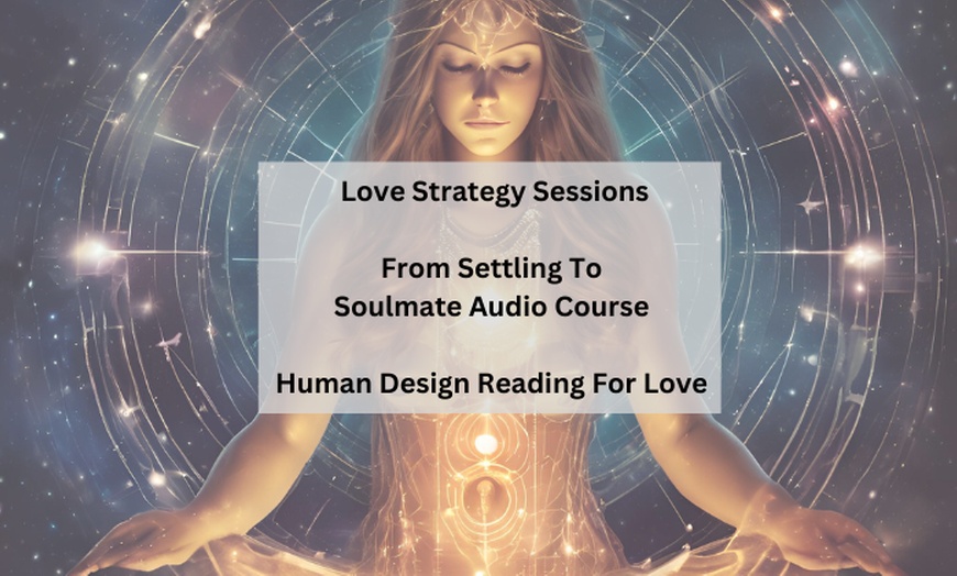 Image 1: Love Strategy, From Settling To Soulmate Audio or Human Reading Course