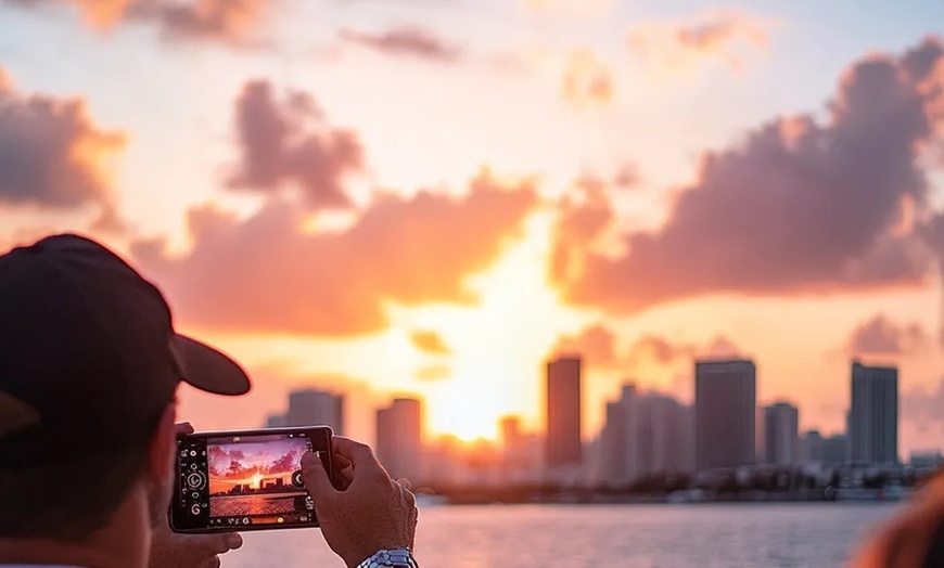 Image 2: Enjoy a Scenic NYC Evening Cruise with Iconic Views During Sunset