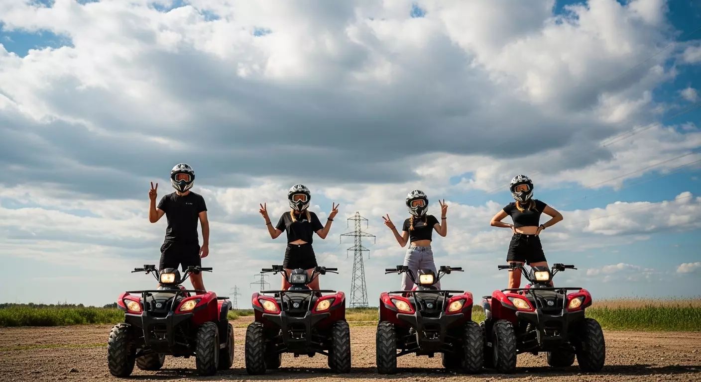 Day or Night Two Hr ATV Rental for One or Two (Valid Mon–Thurs)