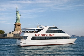 NYC Skyline Sightseeing Cruise – Statue of Liberty & Sunset Views from Pier 36 Up to 30% off!