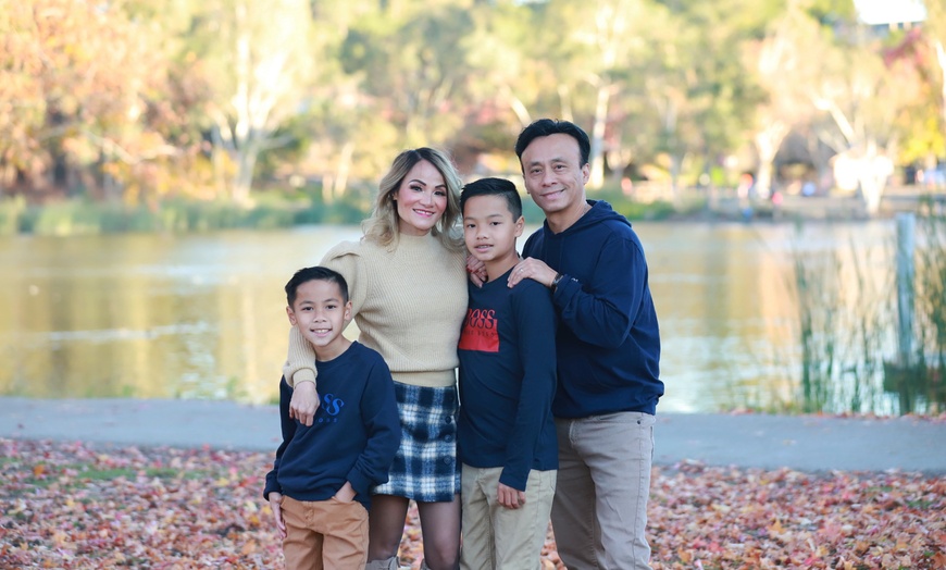 Image 10: 40-Minute On-Location Mini Family Portrait Session for 4-13 People