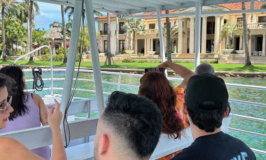 Image 3: Scenic 90-Minute Miami Boat Tour of Millionaire Homes & Skyline – Narrated Cruise from Downtown