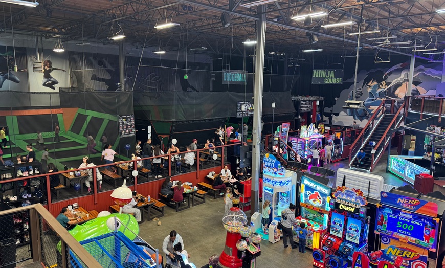 Image 5: Jump and Play at Elevated Sportz Trampoline Center