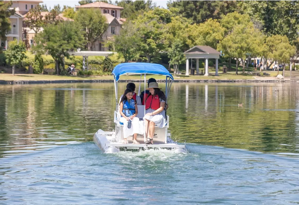 Experience Relaxing Views with Pedal Boat & Mini Pontoon Tours