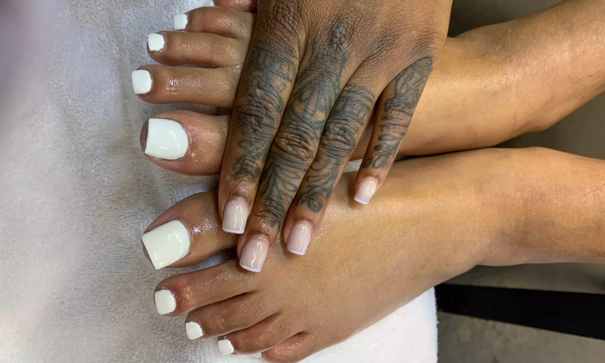 Up to 47% Off on Nail Salon - Mani-Pedi at 4 Real Nailz - Second Medium