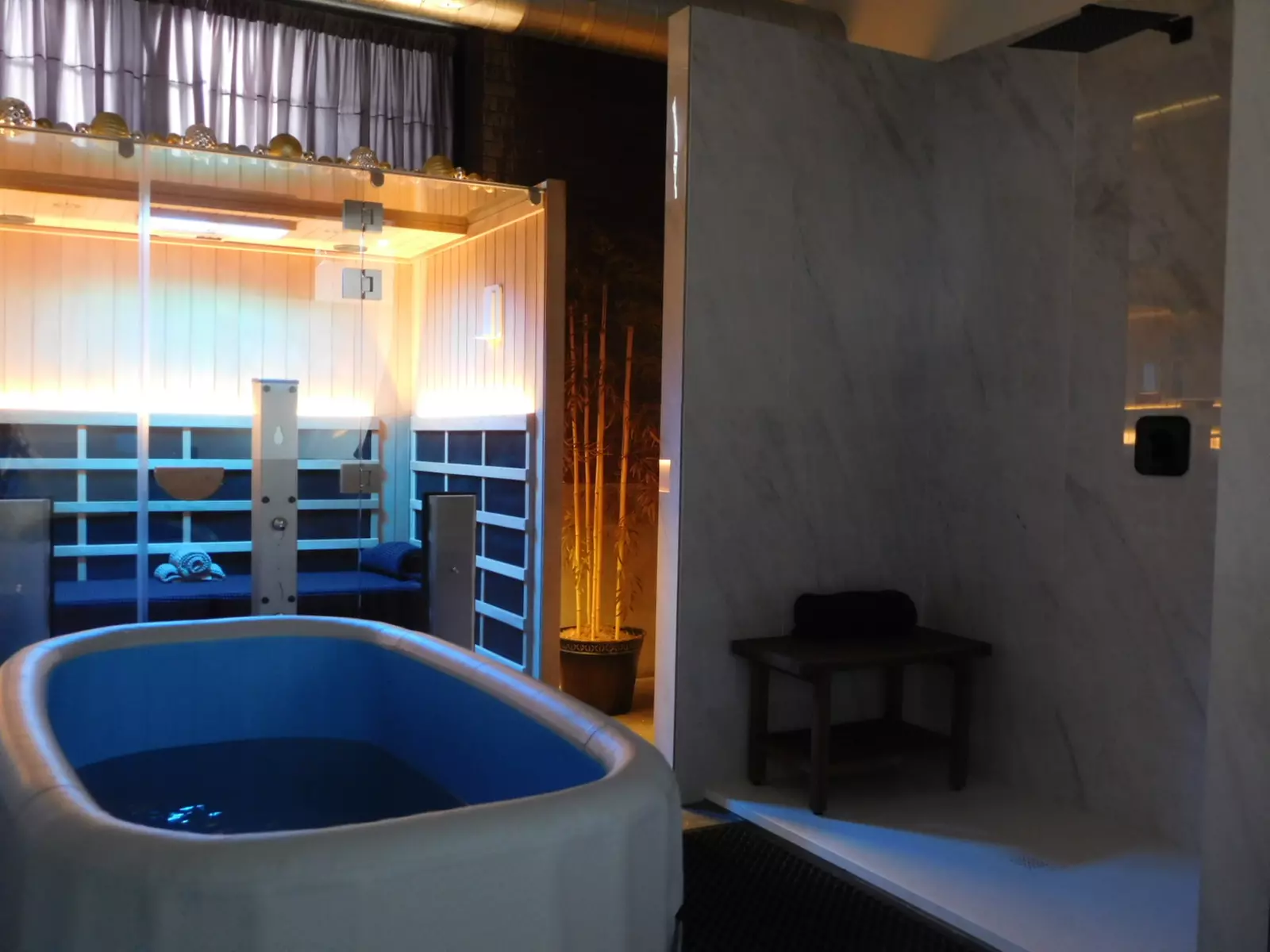 Private Infrared Sauna or Communal Traditional Sauna