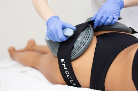 One Session of Electromagnetic Sculpting (High Intensity Electromagnetic Muscle Stimulation Body Contouring) - Jestilo Health Beauty